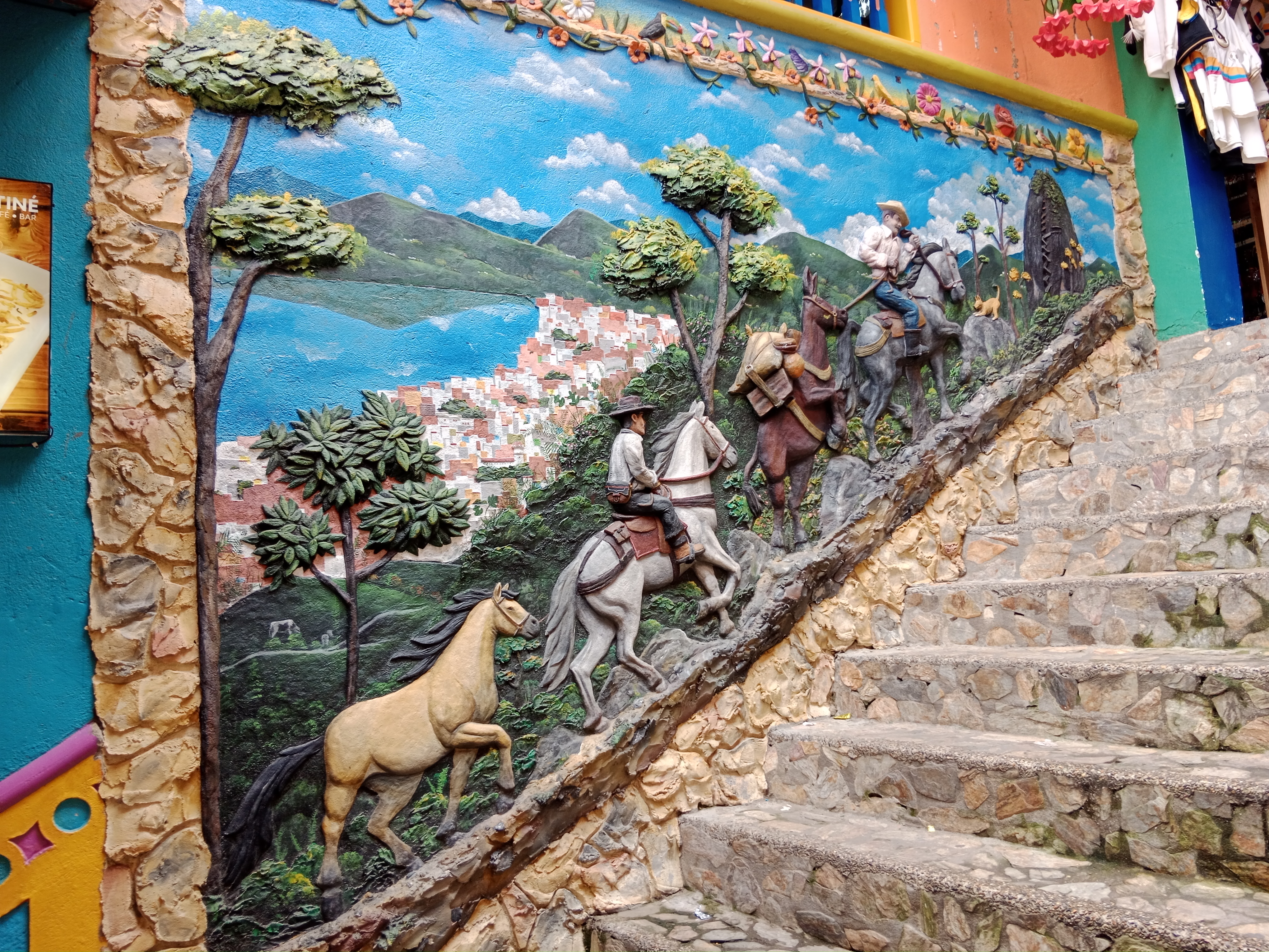 Colorful Zócalos Decorations